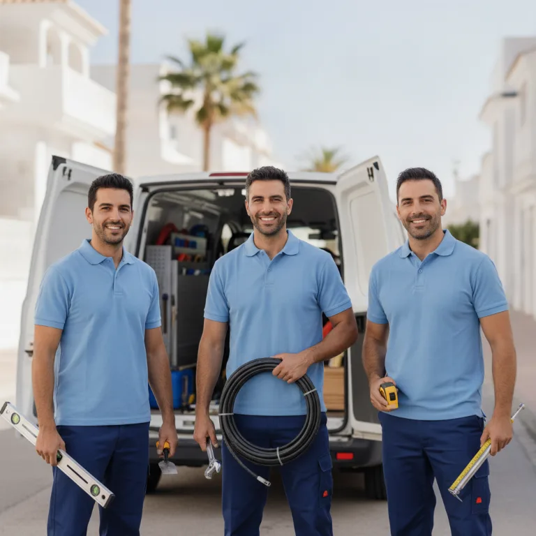 Instalación de Piscinas equipo en Fuengirola